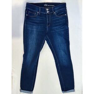 High Waist skinny Dark Blue Jeans New York & Co.